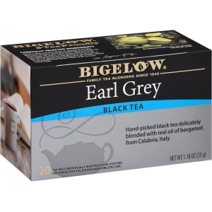 Bigelow Earl Grey Tea, 20-Count Boxes (Pack of 6)