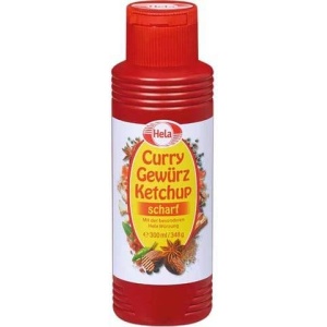 Hela Curry Gewurz Ketchup Scharf Hot Hela Wurzung from Germany 300 ml