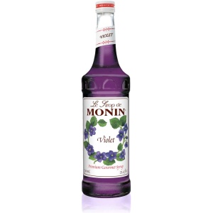 Monin Natural Violet Syrup,750 ml by Monin