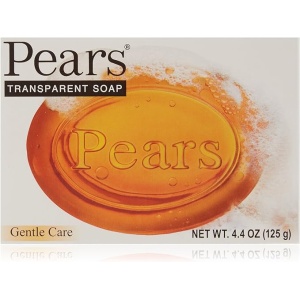(PACK OF 24 BARS) Pears Transparent Soap ORIGINAL GENTLE CARE. Moisturize the Skin While Cleansing With Natural Oils & Glycerin! Great for Hands, Face & Body! (24 Bars, 4.4oz Each Bar)