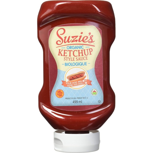 Suzie's Organics, Organic Ketchup Style Sauce, 499ml