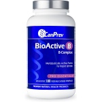 CanPrev BioActive B - B-Complex | 180 Vegetarian Capsules (Green capsules) | CanPrev Premium Natural Health Products