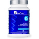 CanPrev K2 | 120 softgels l Premium K2 Supplement with Organic Coconut Oil, High Potency Vitamin K2 for Maintaining Strong Bones and Teeth, Essential For Bone Health