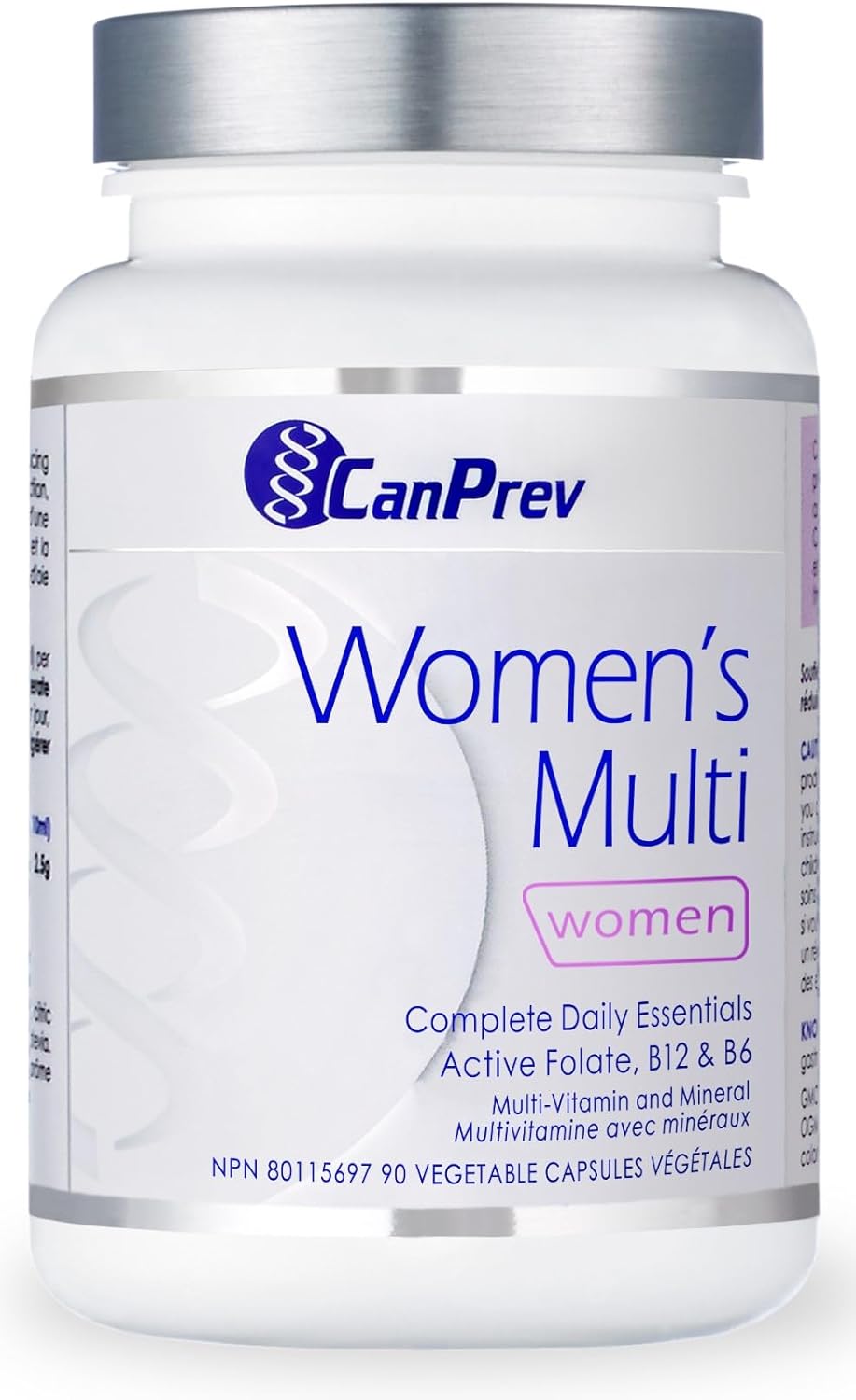 CanPrev Women's Multi | 90 v-caps | Complete Multivitamin for the Needs of Women