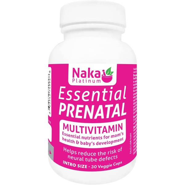 Naka Platinum Essential Prenatal - Multivitamin, 30 Caps