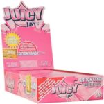 JUICY JAY_S FLAVORED PAPERS 32 LEAVES COTTON CANDY FLAVOR PACK OF 24