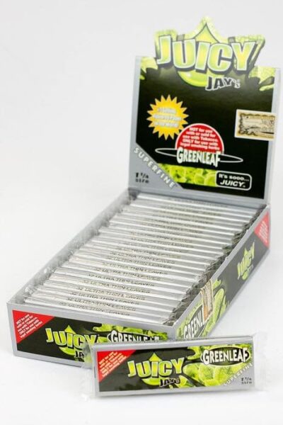 Juicy Jay_s Superfine Flavored Rolling Papers - Greenleaf