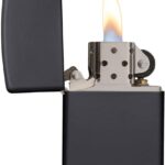 Zippo Pocket Lighter, Black Matte