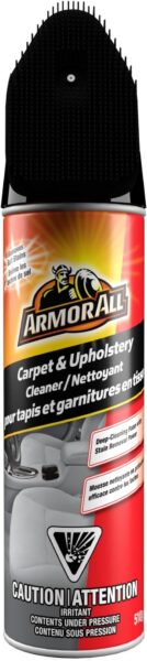 Armor All 17261 Carpet and Upholstery Cleaner, 510g (Aerosol)