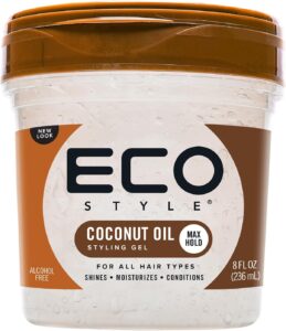 Eco Style Coconut Styling Gel, 8 Ounce