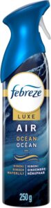 Febreze Mist Air Freshener Spray, Odor-Fighting Room Spray, Air Fresheners for Home and Bathroom and Kitchen, Aerosol Can, Ocean Scent, 250g