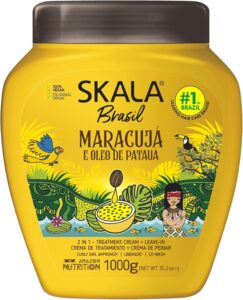 SKALA Brasil - Hair Care Cream - Maracuja Passion Fruit & Pataua Oil 2 in 1 Treatment Cream Net 35.2 Oz