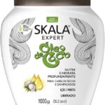 SKALA HAIR TREATMENT CONDITIONING COCONUT OIL - Perfect for DRY and FRIZZY HAIR, SPLIT ENDS, DRY SCALP, HELP MOISTURIZE AND SEAL HAIR. For Curly and...