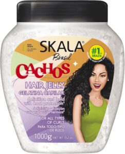 SKALA Linha Expert - Gelatina Capilar Cachos 1000 Gr - (Expert Collection - Curls Hair Jelly Cream Net 35.2 Oz