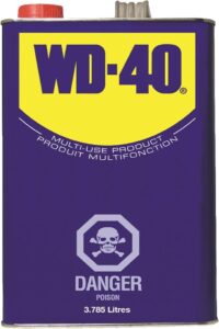 WD-40 Classic Multi-Use Product 3.78L Pour can for Soaking - Drives Out Moisture, inhibits Rust and Corrosion, lubricates, Lifts Grease and Stickiness