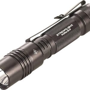 Streamlight 88063 ProTac 2L-X 500-Lumen 6800 Candela EDC High Performance Multi-Fuel Tactical Flashlight, Includes Non-Rechargeable Batteries, Holster, and Clip, Box, Black