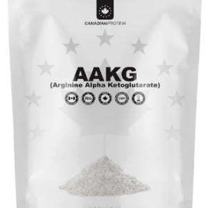 Canadian Protein Arginine Alpha Ketoglutarate (AAKG) Amino Acid Powder 2.7g Per Serving | 454g | Assist Muscle Growth, Nitric Oxide Booster, Improve Circulation & Blood Pressure